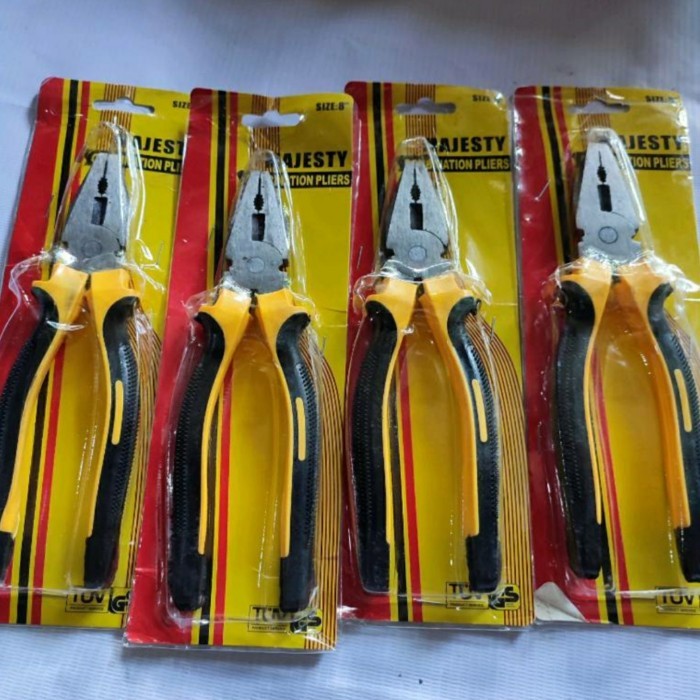 Tang Kombinasi Karet 8 inch Tang Serbaguna 8" Tang 8inch