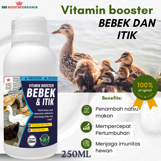 OBAT ANTI STRESS BEBEK ITIK UNGGAS - MENCEGAH & MENGOBATI STRES BEBEK 250ML
