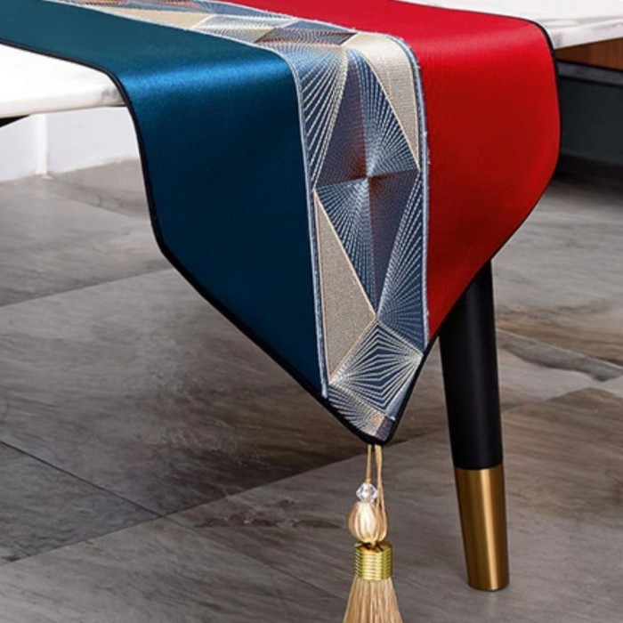 Taplak Meja Panjang 3 Meter Luxury Table Runner Premium Quality Fabric