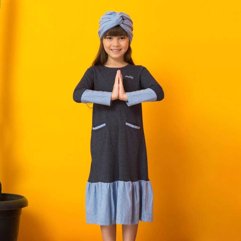 Cressida Kids Girl Gamis Dress Anak Perempuan