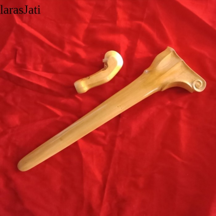 Warangka Gagang Keris Corok Sandang Malikat Kayu Cendana Jawa laris murah