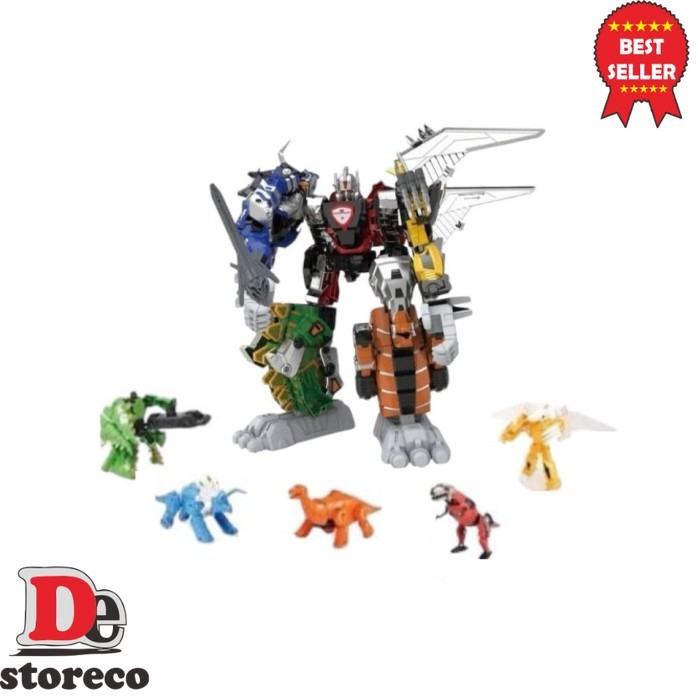 (PDT) Mainan Anak SUPER HERO X-WARRIOR 988N Mainan Robot Berubah Robot Dinosaur Anak - Tanpa Bubble