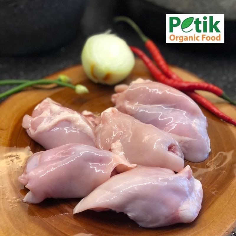

AYAM ORGANIK FILLET PAHA -+600GR - PETIK ORGANIC