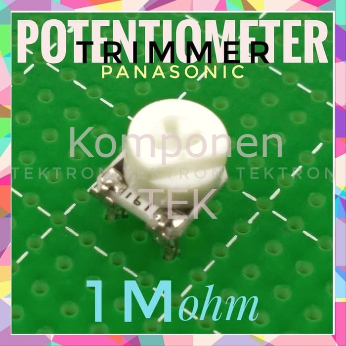 Trimpot 1Mohm PANASONIC, trimmer potentiometer potensio 1M