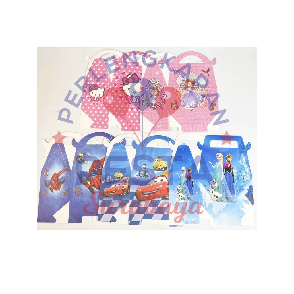 Kotak Snack Ulang Tahun (6Pcs)