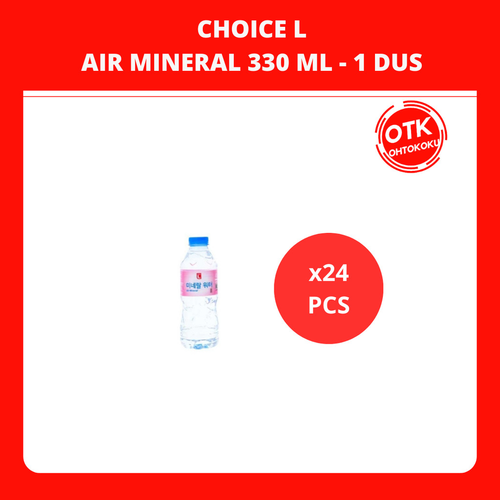 

CHOICE L AIR MINERAL AIR MINUM 300ML - 1 Dus