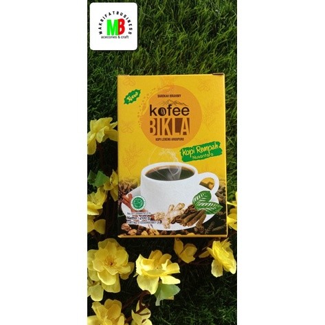 

MAKRIFATBUSINESS KOPI BIKLA KOPI REMPAH Kopi Berkualitas BOX 20 SACHET By RIRI BUSINESS