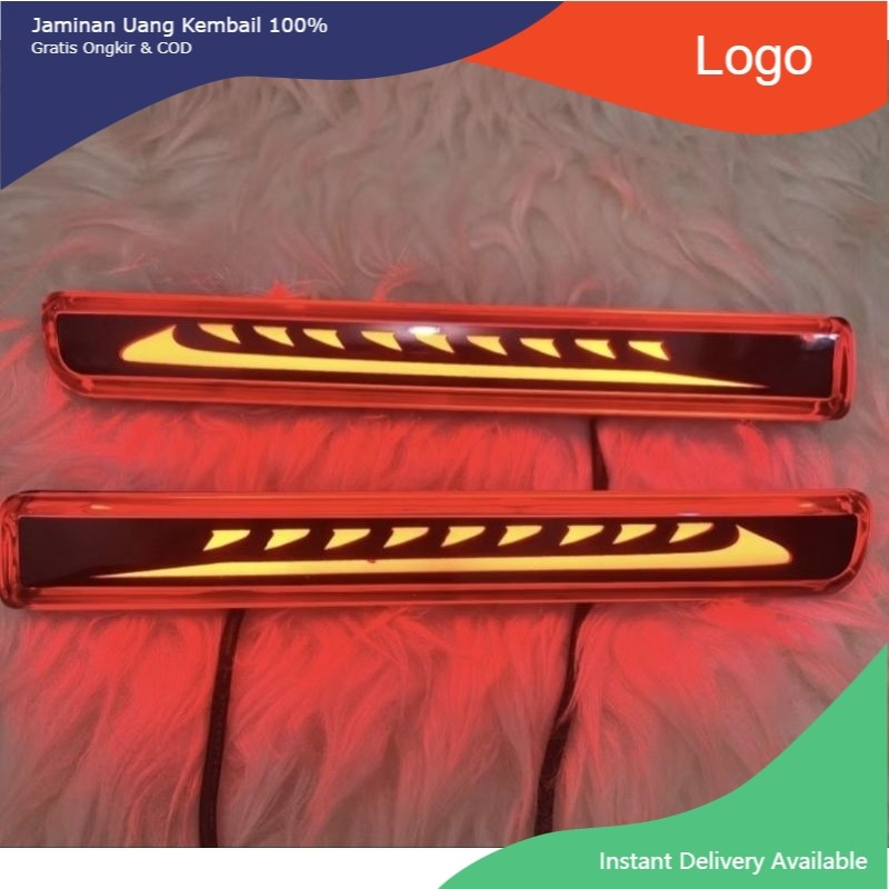Lampu LED reflektor bumper belakang New Rush Terios 2013 - 2017 dan Agya Ayla new 2017 - 2022. Tasya