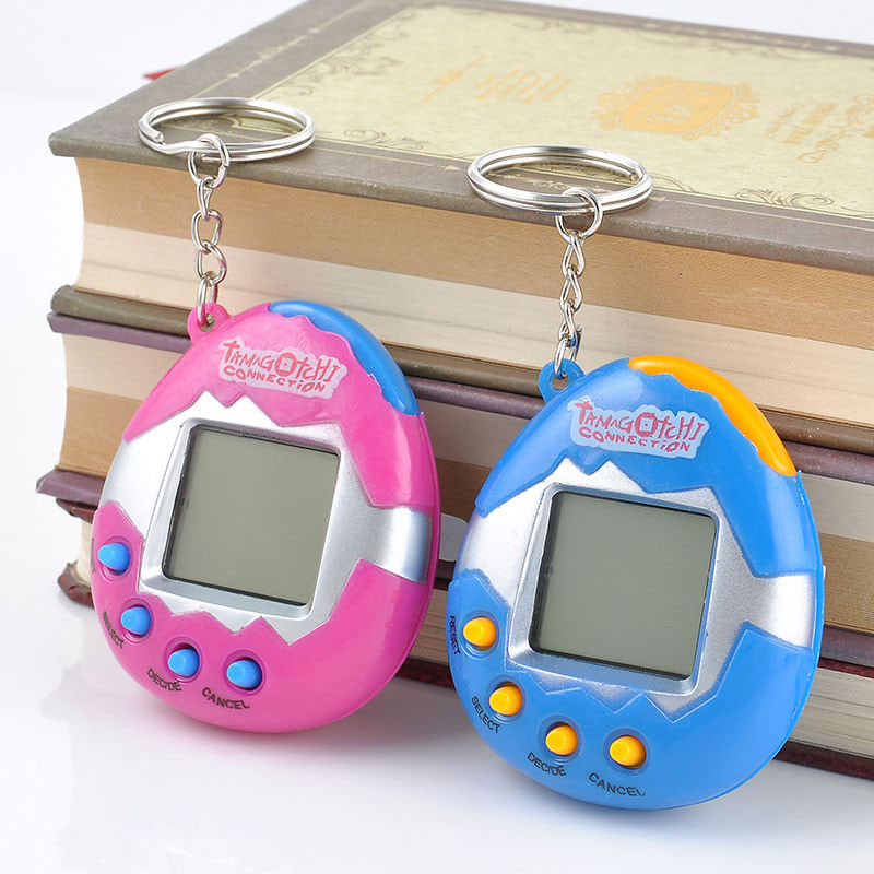 KID's New Year Gift Creative Electronic Pet Game Tamagotchi Toy Virtual Pet Electronic Toys Mini Key