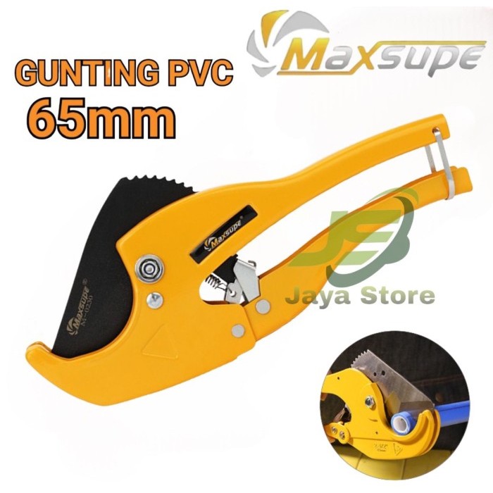 

GUNTING PIPA PVC 63MM HEAVY DUTY PVC CUTTER 2.5 INCH KAPUSI - MAXSUPE