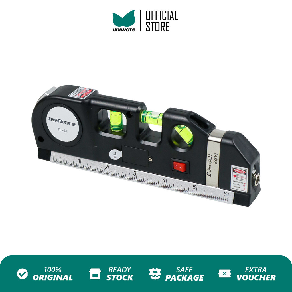 

UNIWARE Waterpass Meter Laser Canggih Paling Multifungsi Lampu Digital Termurah Bebas Jarak Termurah