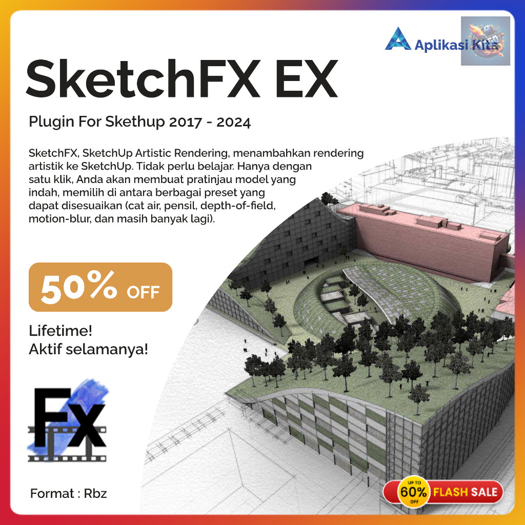 SketchFX EX v4.0.0 for SketchUp - For Windows TERBARU