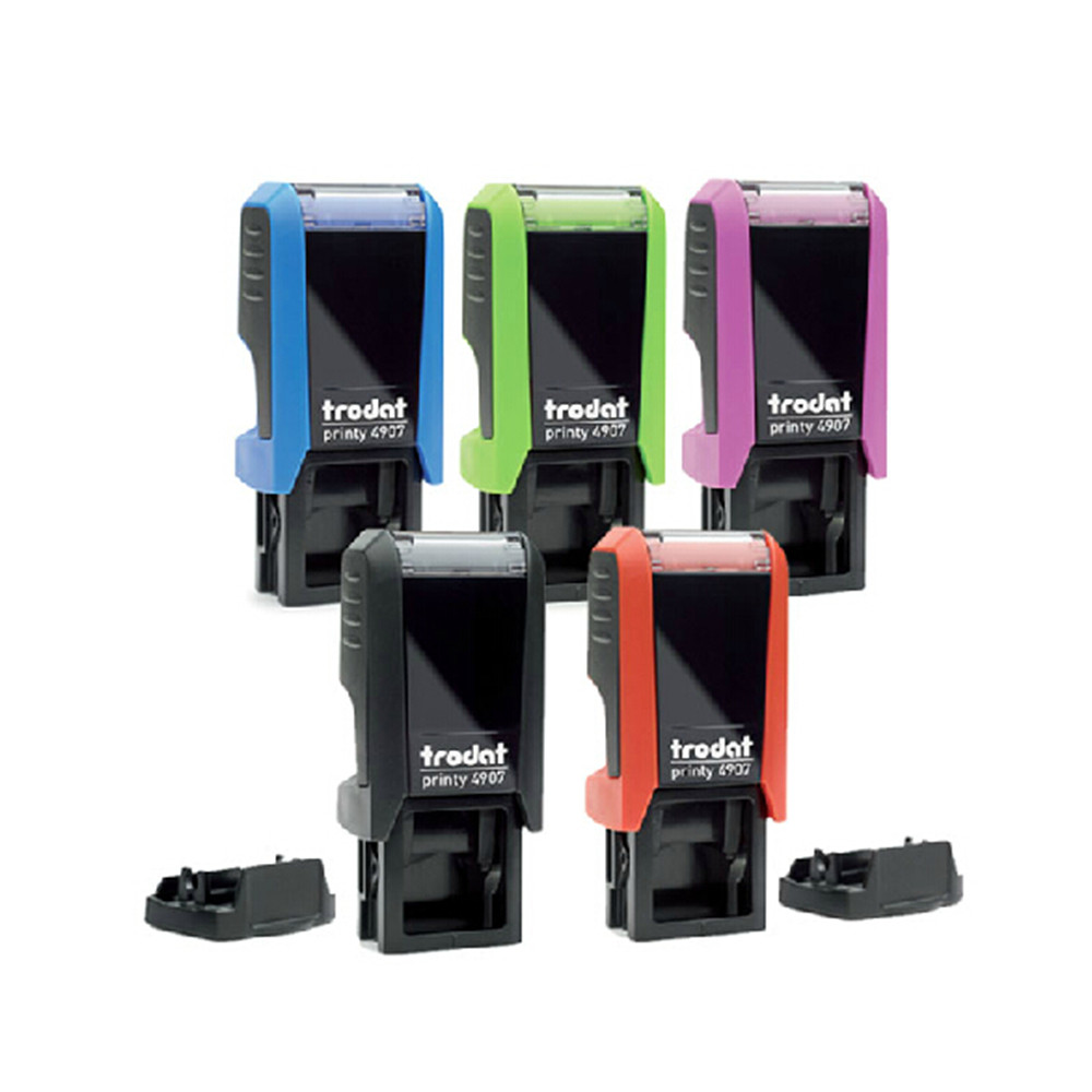 

Office teacher mini custom self inking stamp personalized name for scrapbooking signing