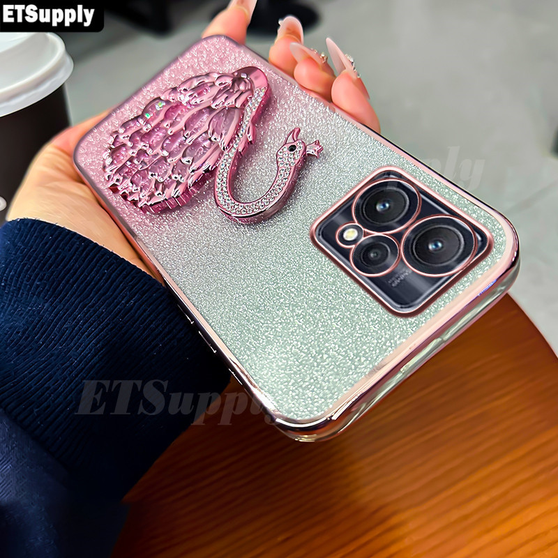 Phone Casing Case Realme 9 4G / Realme 9 Pro / Realme 9 Pro+ / Realme 9i C75 Shiny Glitter Luxury Fa