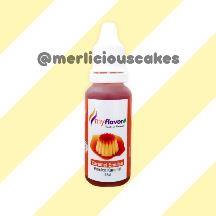 

My Flavor Caramel Karamel Emulco Perasa dan Pewarna Makanan