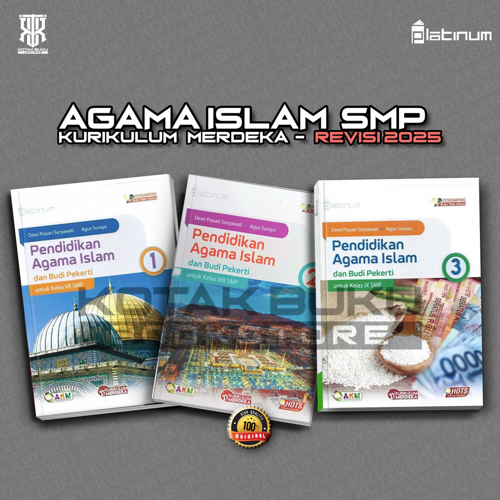 Buku Pendidikan Agama islam Kelas 7 8 SMP / Agama Islam SMP / PAI SMP / Kurikulum Merdeka