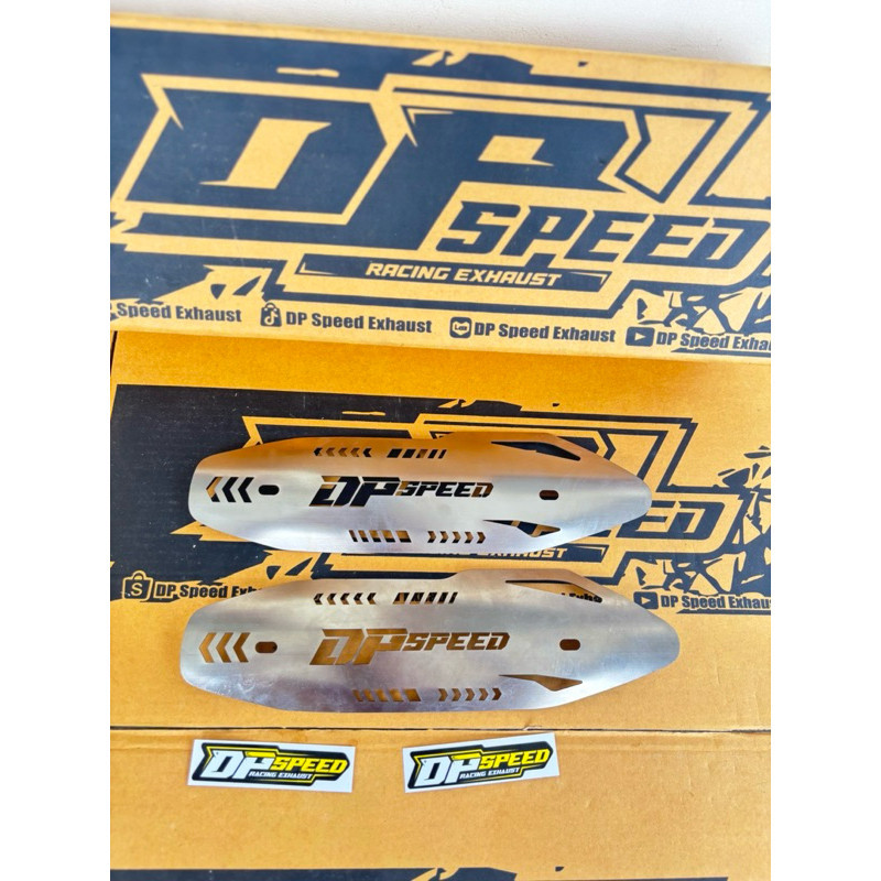 tameng knalpot DP_Speed  bisa  semua motor mio beat vario nmax pcx scoopy bahan full stainless steel