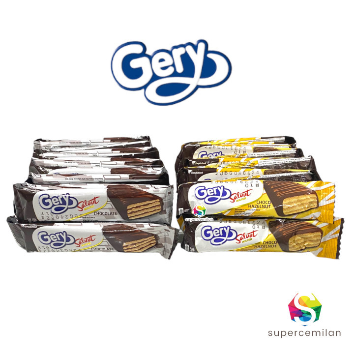

GERY SALUUT COKLAT 24 X 7 GRAM HAZELNUT WAFER CHOCOLATE CHOCO SALUT