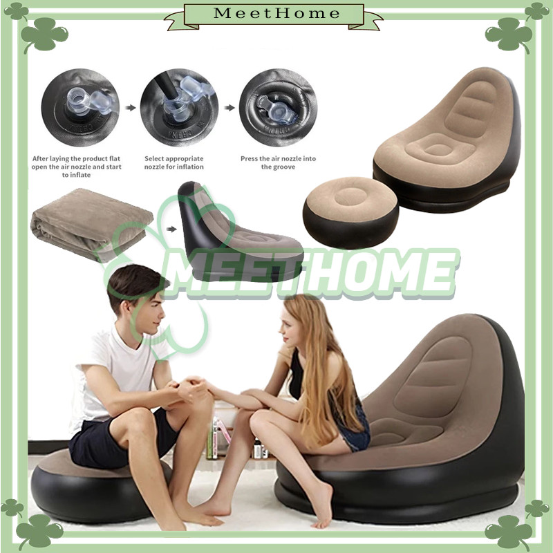 Sofa angin jumbo Sofa Santai Angin Portable Sofa Tiup