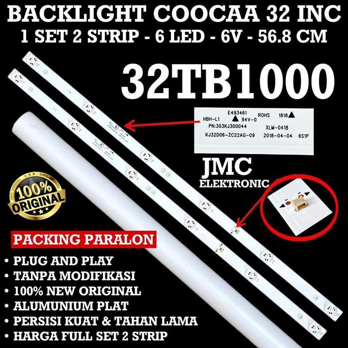 DK23 BACKLIGHT TV LED COOCAA 32 INC 32TB1000 32TB 1000 KJ32D06-ZC22AG-09 12 20E 303KJ320044 KM0320LD