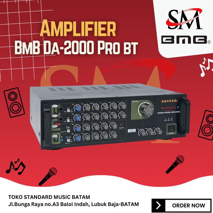 Bmb Da 2000 Pro Bt / ampli Bmb Da 2000 Pro Bt