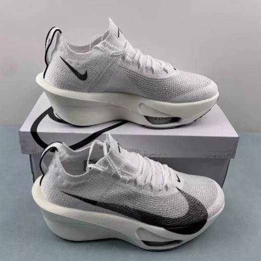 NIKE ZOOM ALPHAFLY NEXT% 3 WHITE BLACK ORIGINAL - white black SHOES STANDARD