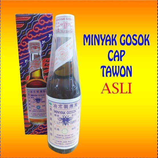 Minyak Tawon Tutup Putih - Minyak Gosok Cap Tawon / Kualitas Ekspor