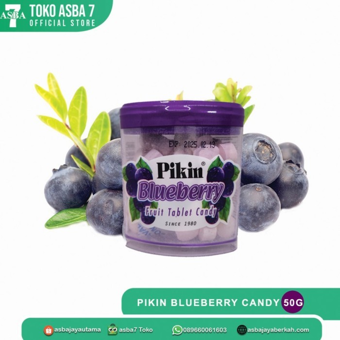 

PIKIN BLUEBERRY CANDY 50G