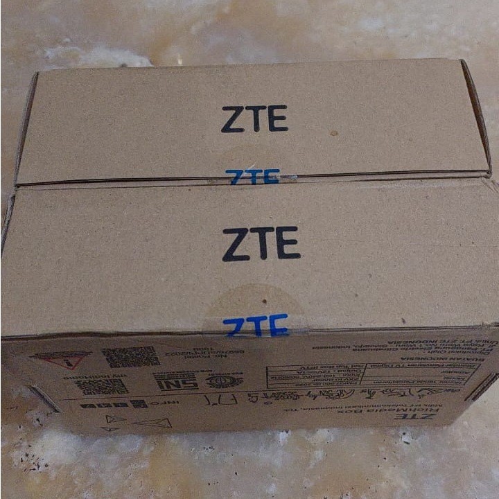 STB ZTE B866F V1.1 ORI BARU GRESS - SEGEL BOX UTUH