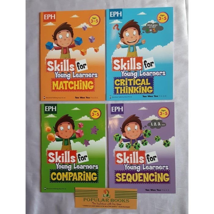 

Skills For Young Learners Series For Ages 3 to 5 Years - Critical Thinki