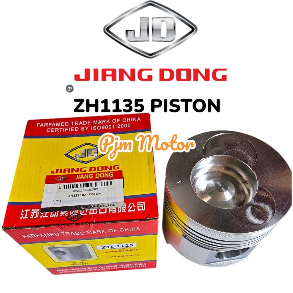 

ZH1135 PISTON SAJA seher peston mesin diesel jiang dong JD 1135 amplas