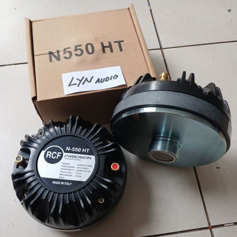 DRIVER RCF N550HT SYSTEM DRAT VC 2 INCH TWEETER RCF N 550 HT 160 WATT