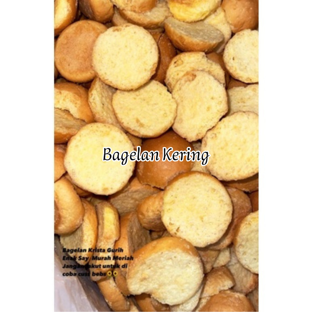 

TERMURAH Termurah! bagelen bagelan paroti bagelen sharon roti bagelan kering 1 dus