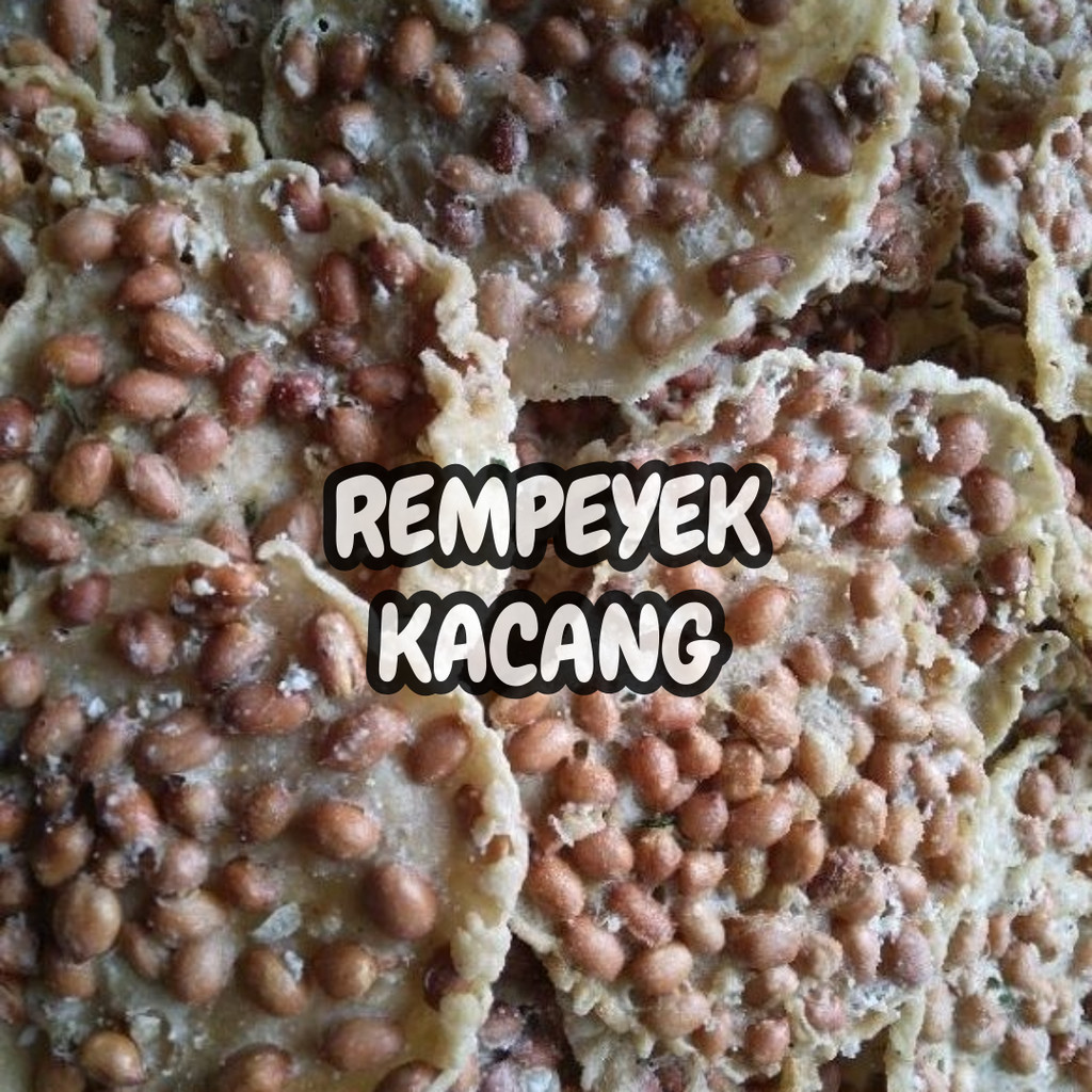 

VIRAL peyek kacang bulat rempeyek kacang tanah 1kg peyek peyek kacang full