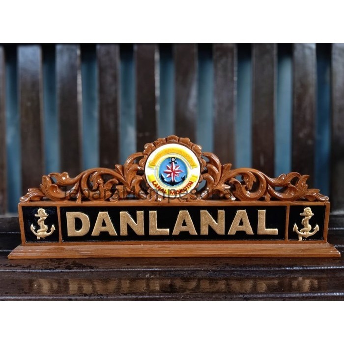 PAPAN NAMA / PAPAN NAMA MEJA UKIR / PAPAN NAMA KOMANDAN / CUSTOM LOGGO
