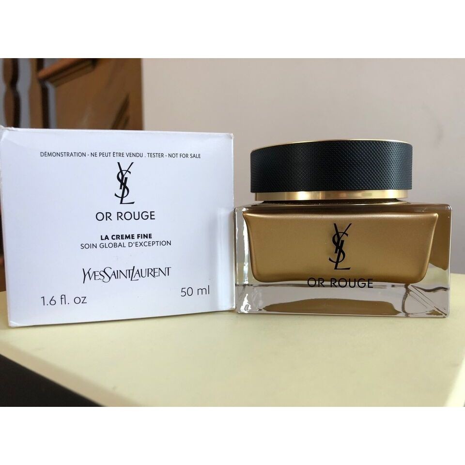 YSL OR Rouge La Creme Fine Cream Serum 50ML Box Putih Original Exp 2027 Moisture YSL Krim Wajah