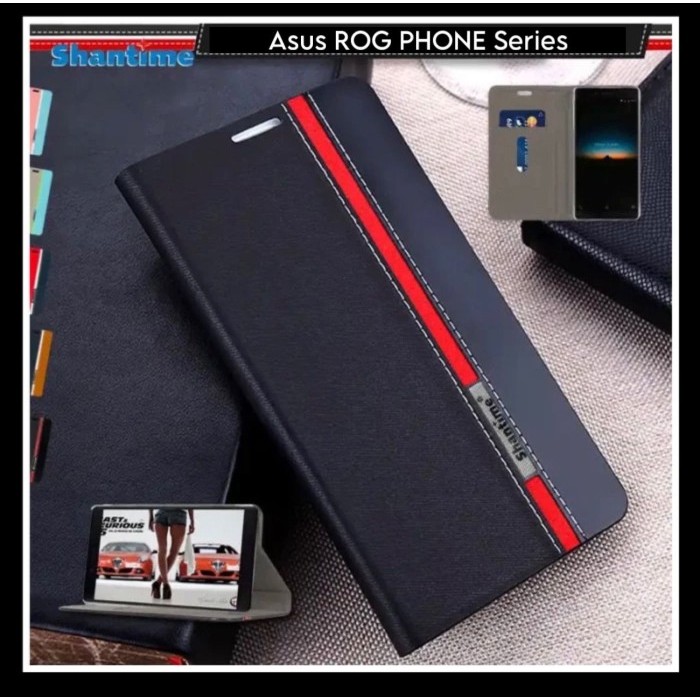 Asus Rog Phone 9 / 9 Pro / Edition / 9 FE / 8 / 8 Pro / 7 / 6 / 5 / 5S /  3 / 2  Flip Wallet Leather