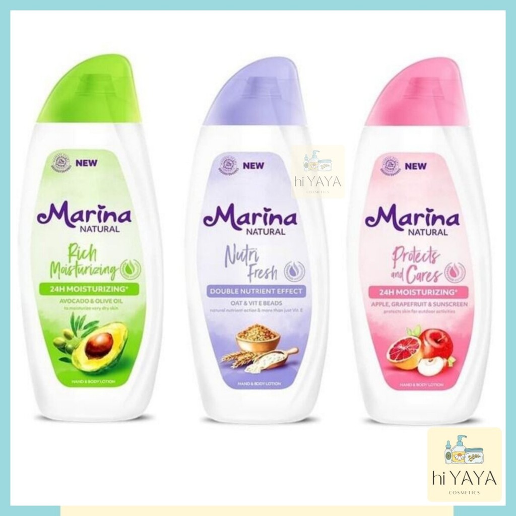 MARINA Natural Hand and Body Lotion 475 ml | Body Lotion | Body Serum - RzQ Cosmetic's