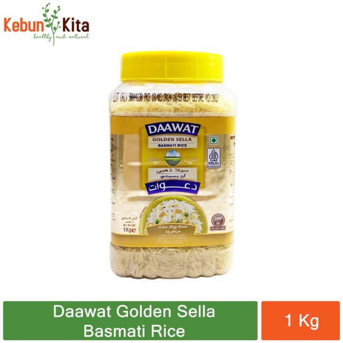 

NEW SALE!~ [Terlaris] Daawat Golden Sella Basmati Rice 1 Kg - Beras Basmati