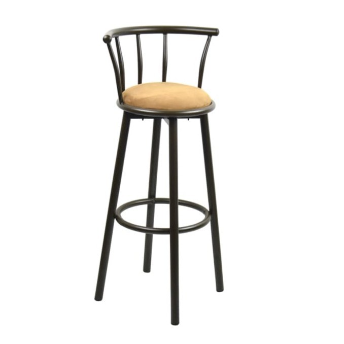 Kursi Bar Stool Besi INFORMA Neo H75 Kursi Kafe Modern Minimalis
