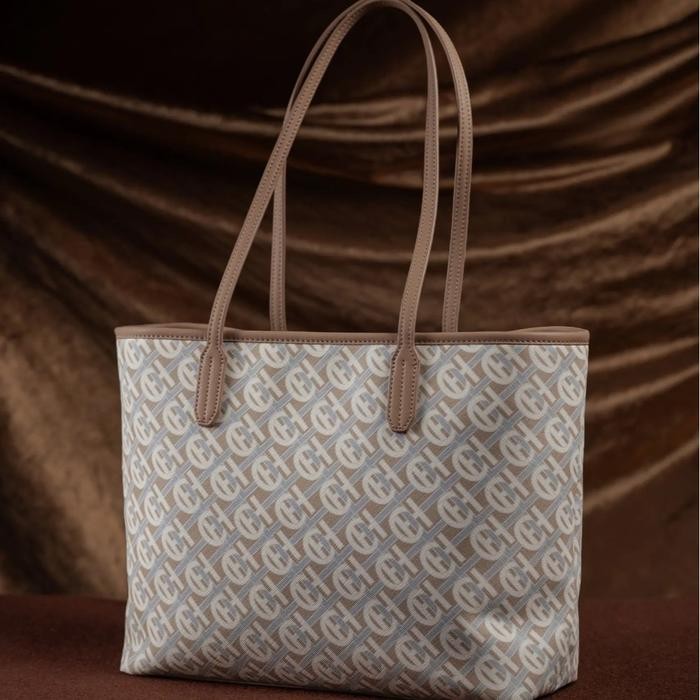 HEYLOCAL HLC TOTEBAG - Tas Tangan Wanita - BISCUIT, MEDIUM