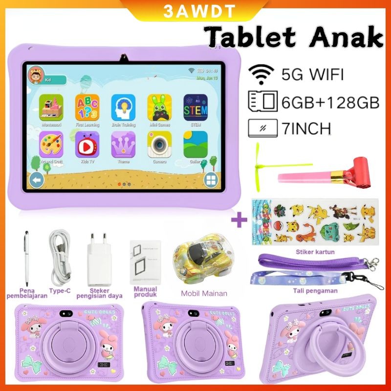 Barang spotTablet Antiradiasi Anak/tablet anak untuk belajar/tablet anak android/tablet android anak