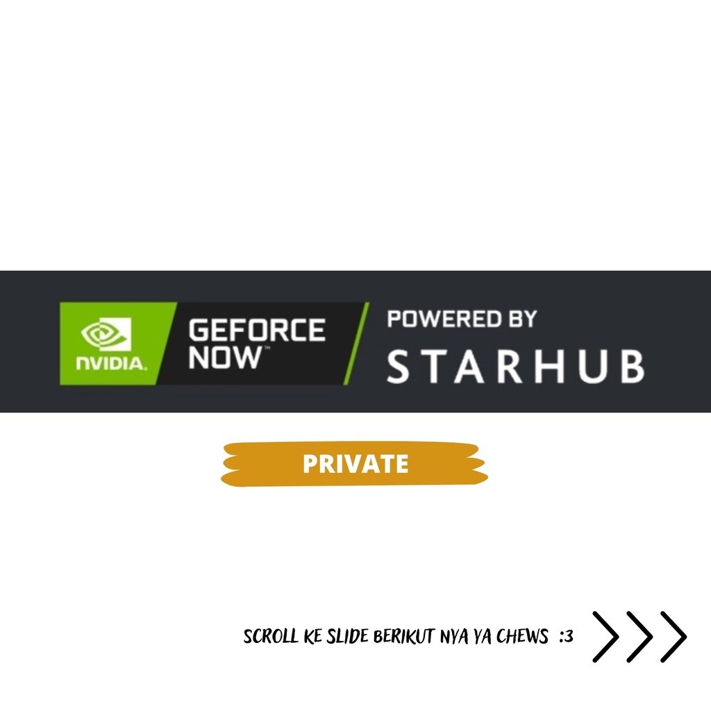 Cloud Gaming GeForce Now Singapore StarHub 1 Bulan