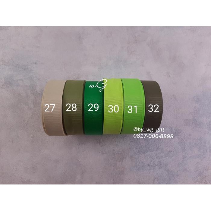 

Pita Grossgrain - Polos D ; Panjang 20 yards, Mix Colour and Size