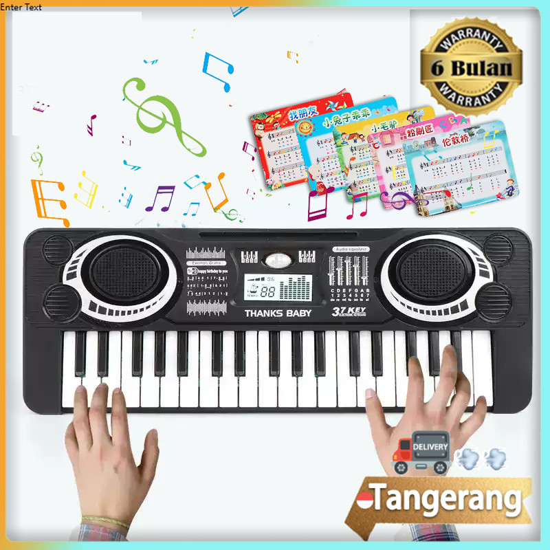 37 Kunc Piano Anak Piano Mainan Anak Piano Keyboard Pemula Alat Musik