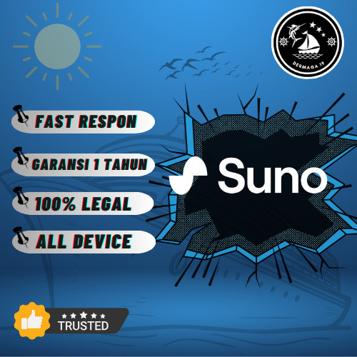 SUNO AI Premium 1 Tahun Full Garansi