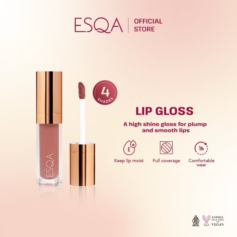 ESQA Lip Gloss - Lip glossy - Lipstik