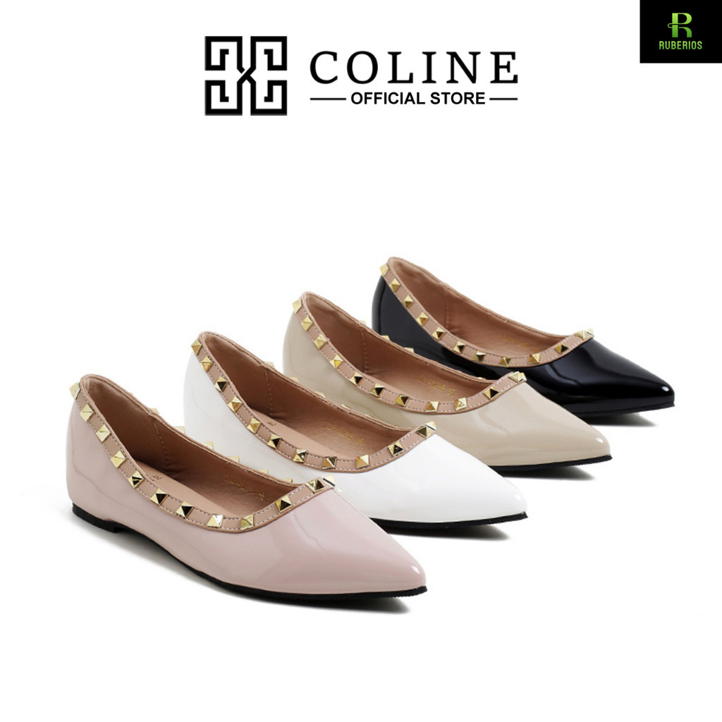 COLINE CLN-6298 Sepatu Flat Shoes Slip On Wanita #C1199