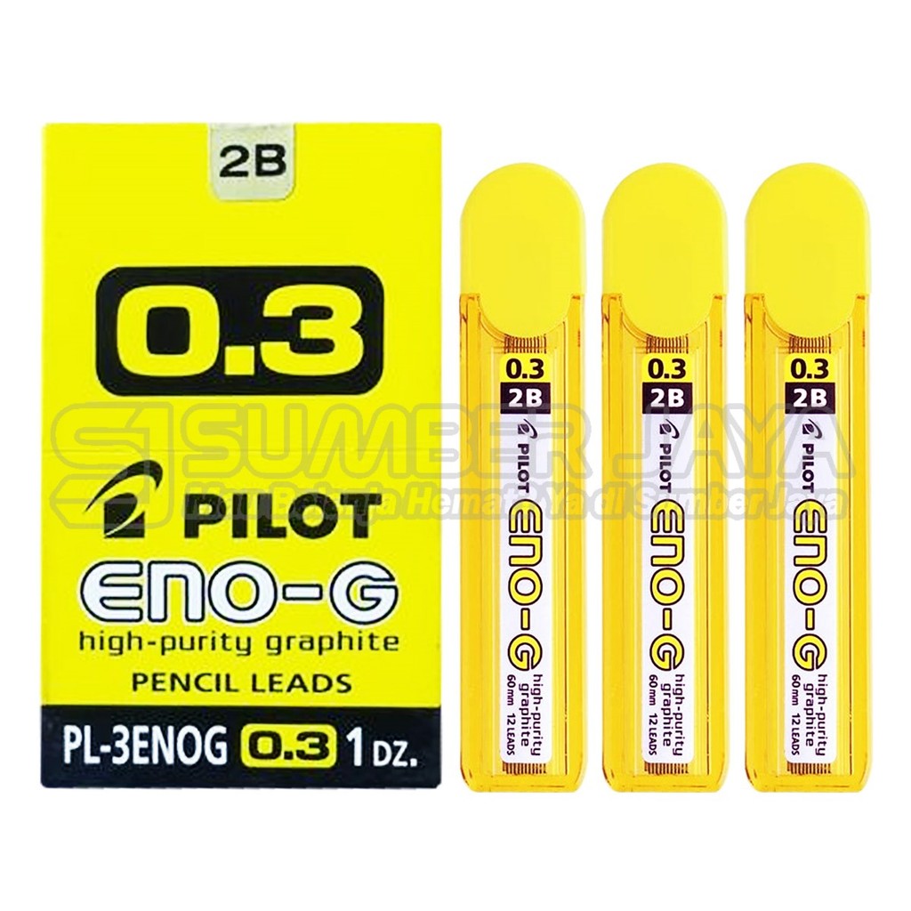 

PILOT 2B 0.3 mm PL- 3 ENO G (0,3MM) Refill Isi Ulang Pensil Mekanik Pencil