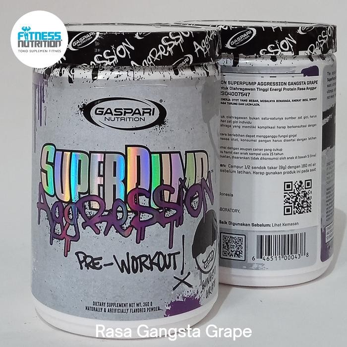 SuperPump Gaspari Preworkout - Grape